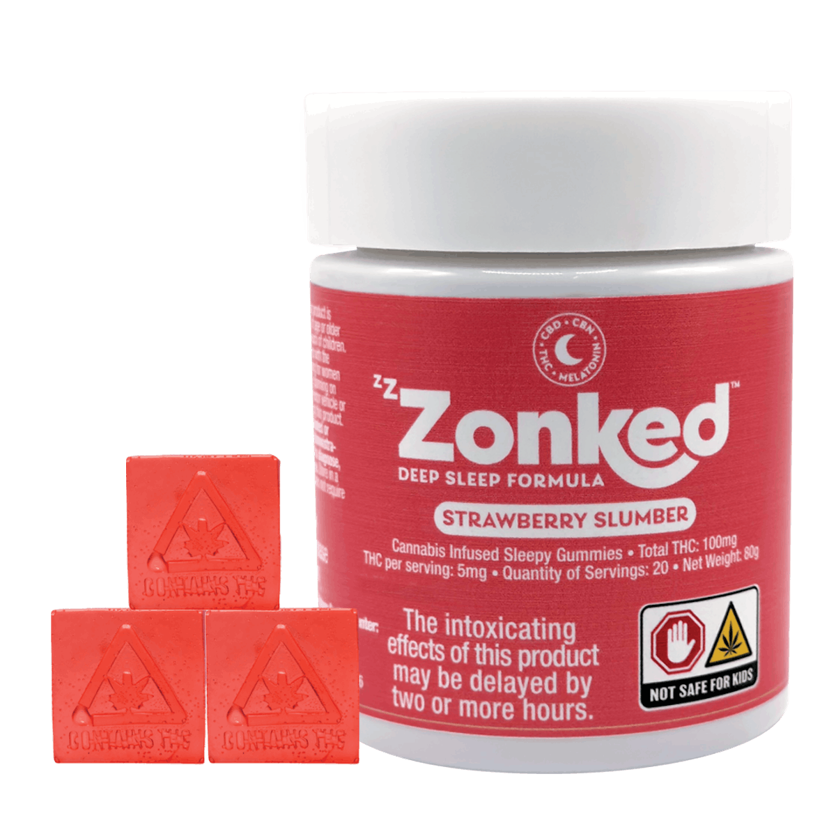 Photo of Zzzonked | Strawberry Slumber | 100mg