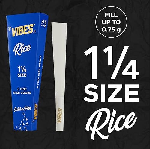 Vibes | Rice Cones (6pk) - 1 1/4 Size