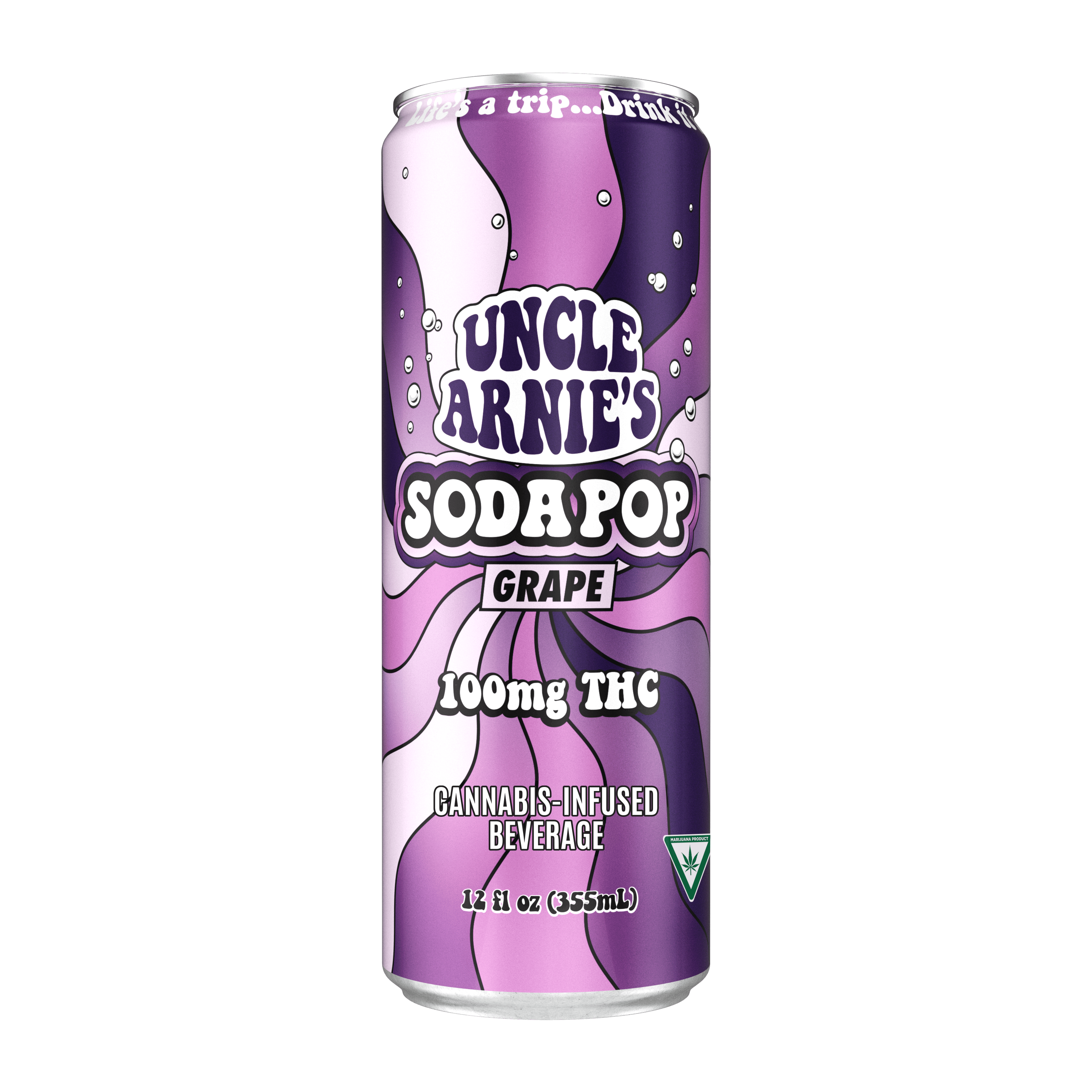 Uncle Arnie's - 100mg Soda - Grape