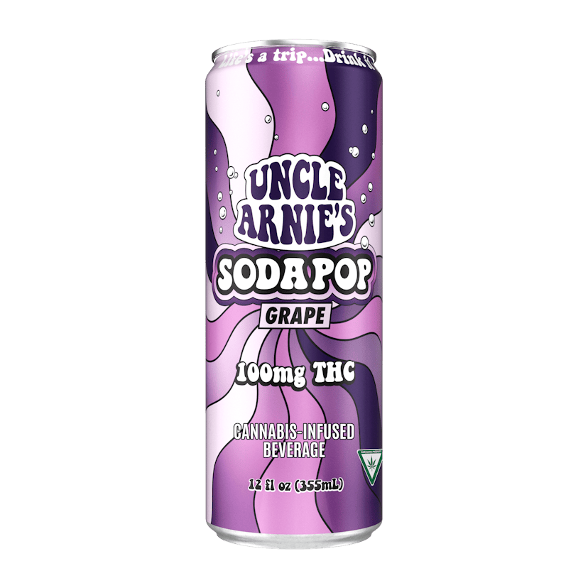 Uncle Arnie's | 100mg Soda Pop | Grape