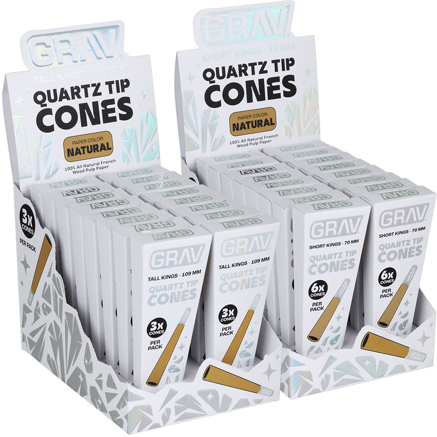 Product OCB Quartz Tip Cones | Natural