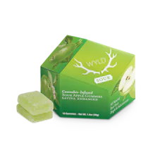 WYLD - 100mg Gummies - Sour Apple