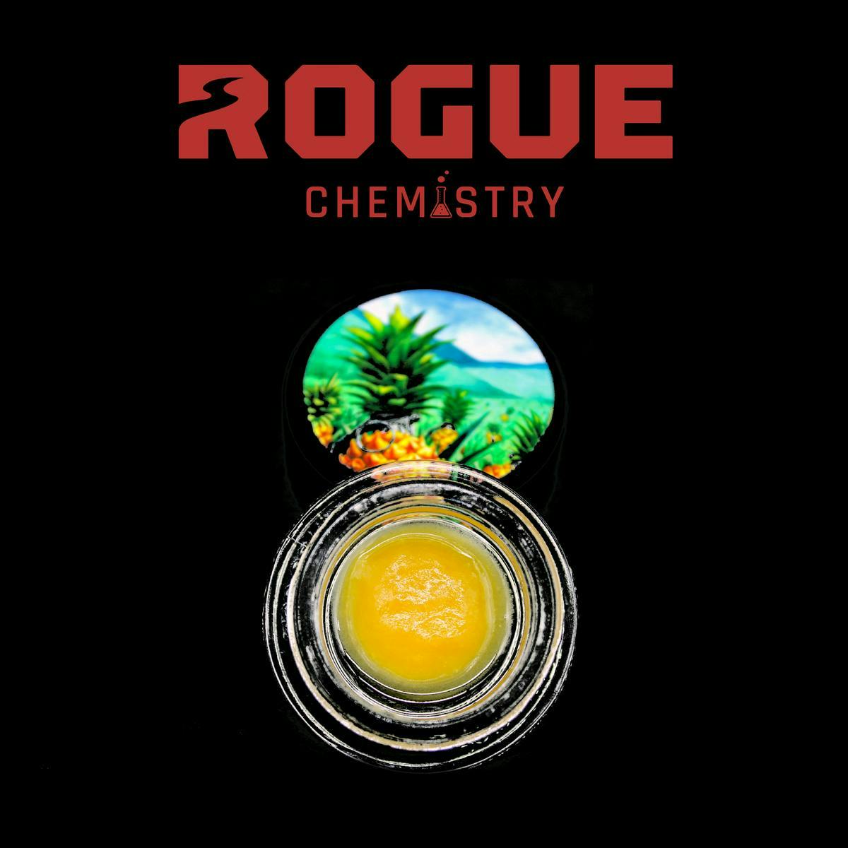 Product: ROGUE CHEM | PINEAPPLE BURST | LIVE RESIN BADDER HYBRID