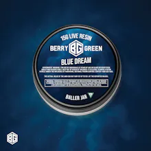 Berry Green - 15g Live Resin Baller Jar - Blue Dream