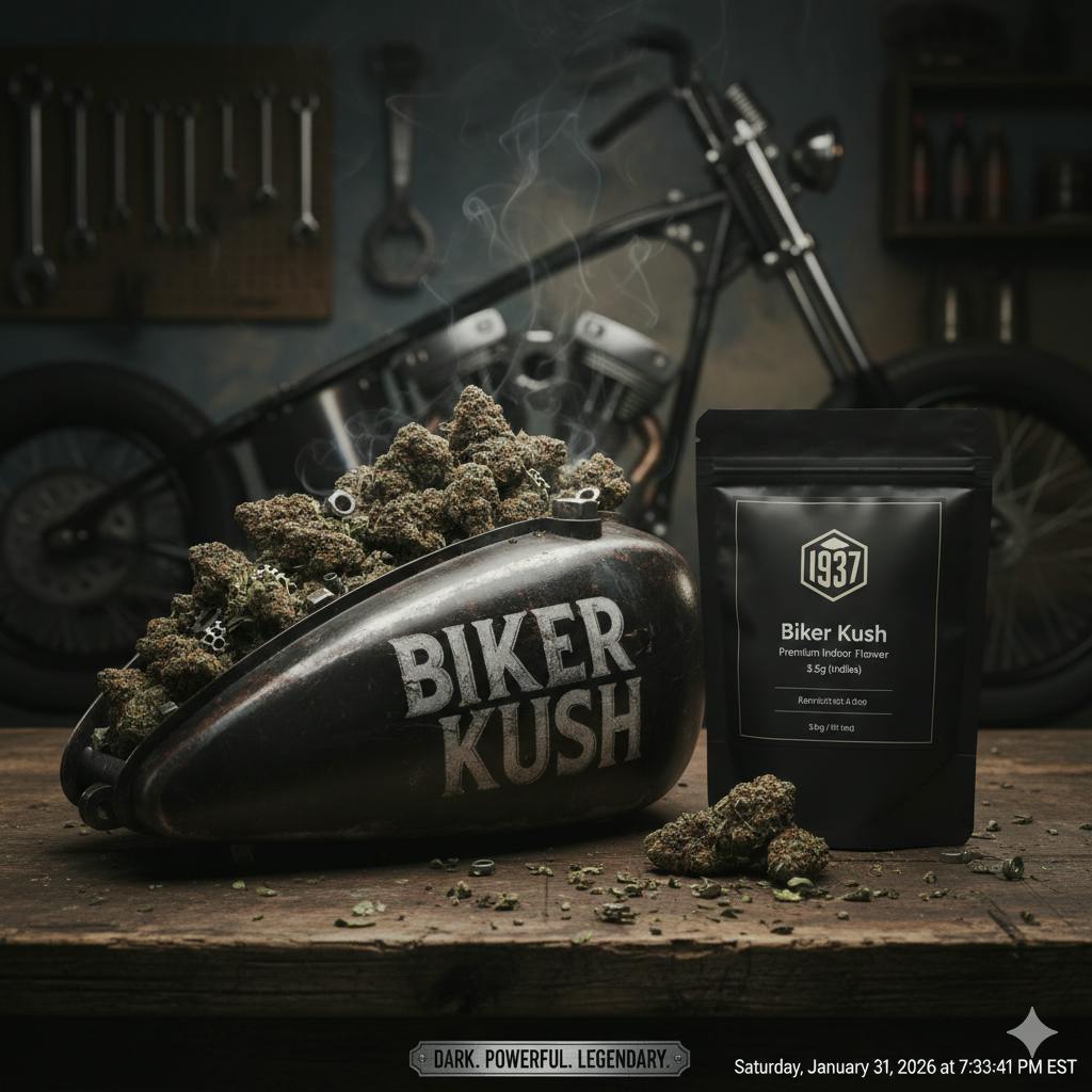 1937 | Flower | Biker Kush | The Phinest Buds