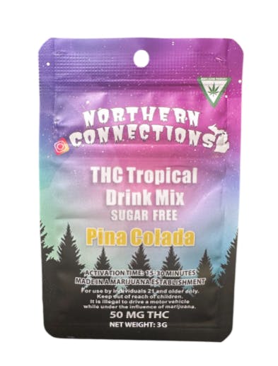 Product: Pina Colada | 50mg | Drink Mix | Sugar Free | Northern Connections