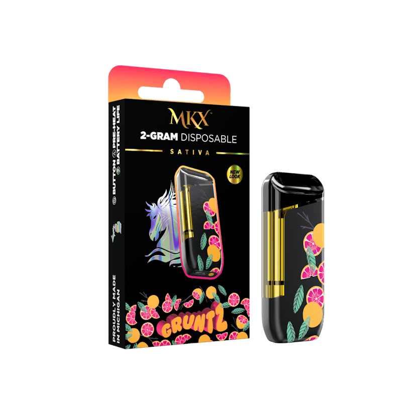 2g MKX Disposable - Gruntz 2g Disposable - Sativa