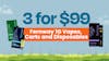3 Fernway 1G Vapes for $99 - Carts and Disposables