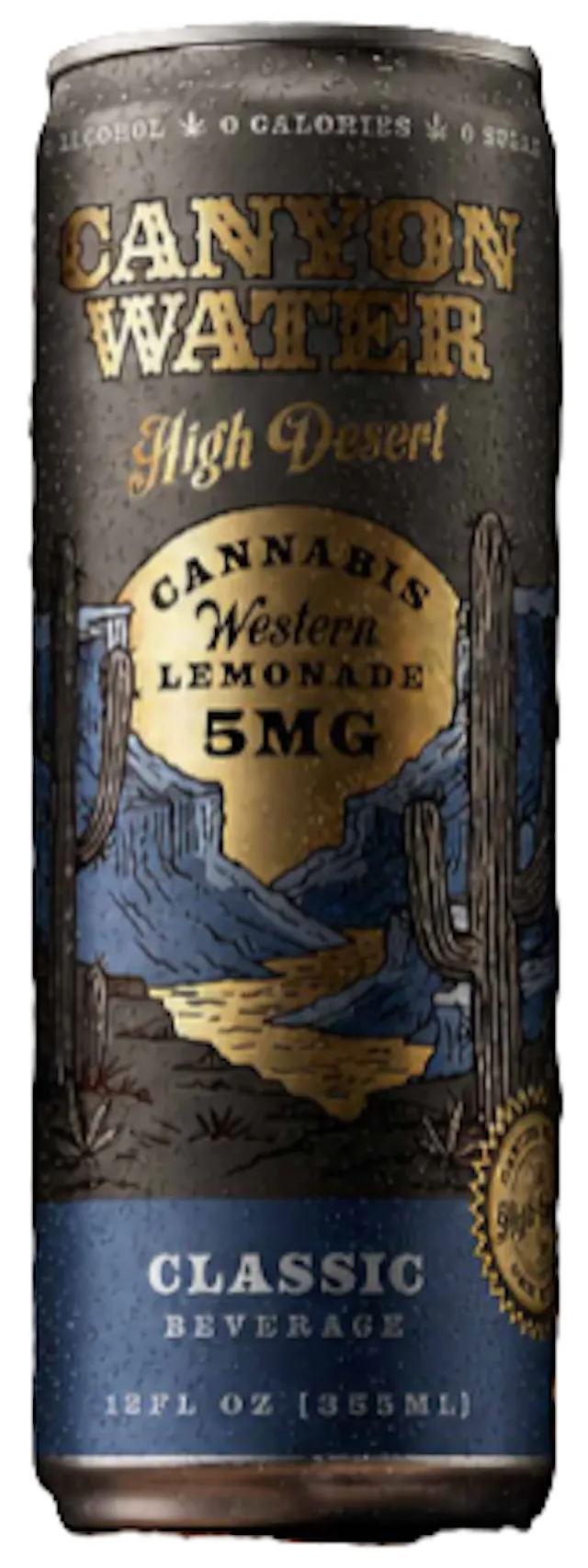 Canyon Water Western Lemonade Classic 5mg/12oz (drinks, 0.28g)