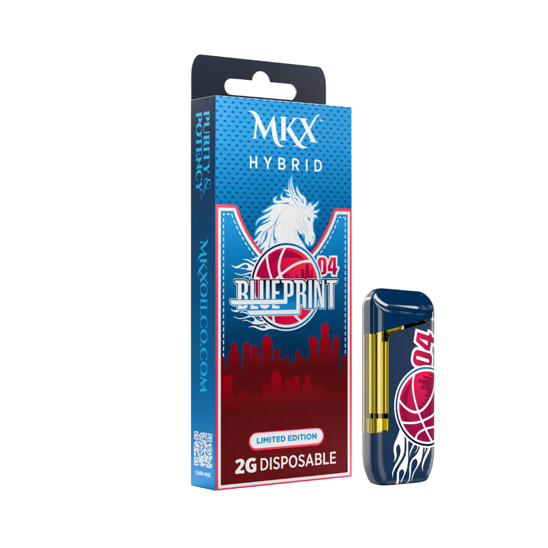 2g MKX Disposable *LIMITED EDITION* Detroit Sports - Blueprint 04
