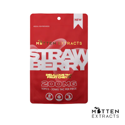 Strawberry Fruit Chews | 200MG