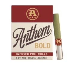 Anthem Blue Raspberry Kush | 5pk - PRE_ROLLS cannabis product, 2.5g