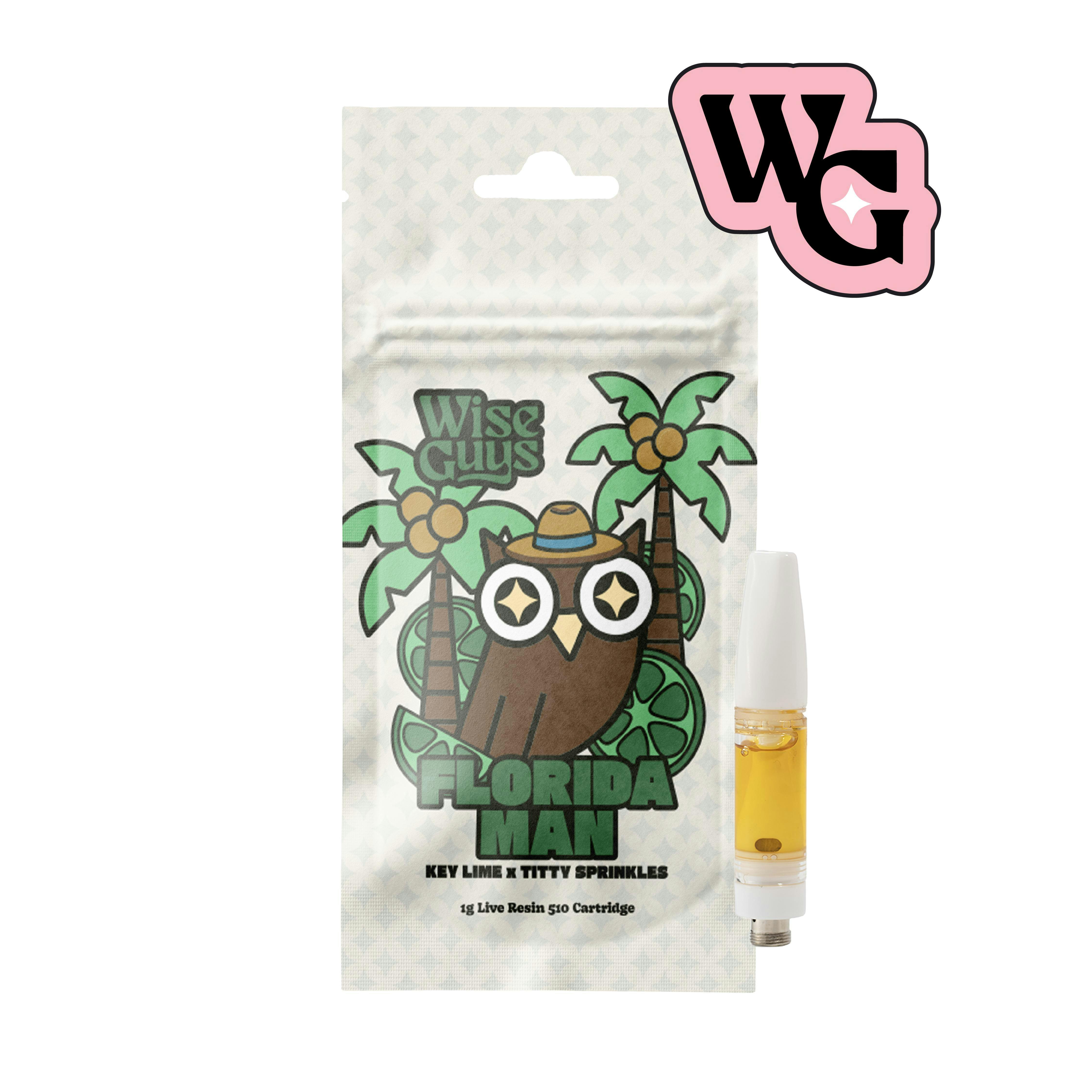 Wise Guys - 1g Live Resin Cart - Florida Man