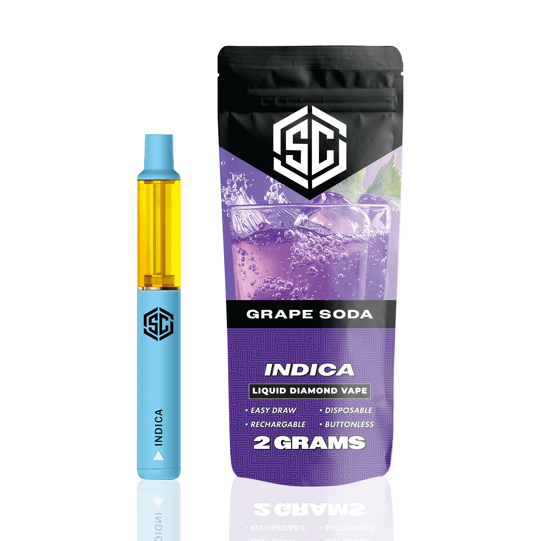 Society C - 2g Liquid Diamond Disposable - Grape Soda
