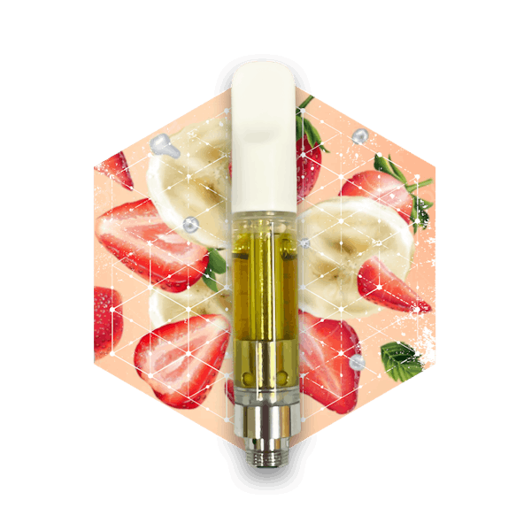 Strawnana Smoothie (SH) - 1g Vape Cart - Cultivators Classic