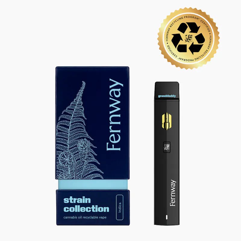 Fernway | Granddaddy Purple | Traveler Vape | 1g