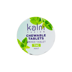 Chewable Tablets-Blue Mint 5mg Each 100mg Total