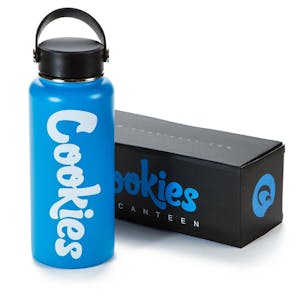Cookies | 32oz Aluminum Water Bottle | Cookies Blue
