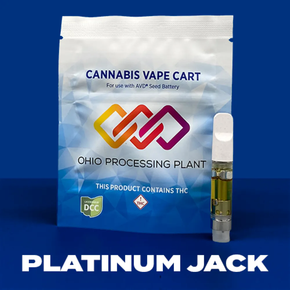 Platinum Jack Cart .84g (Hybrid) | Ohio Processing Plant | Canton