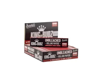 King Of Budz - King Size Ultra Thin Rolling Papers + Tips - ACCESSORIES by King of Budz at King of Budz