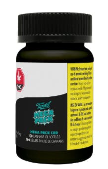 Mega Pack CBD 50mg - 100 caps