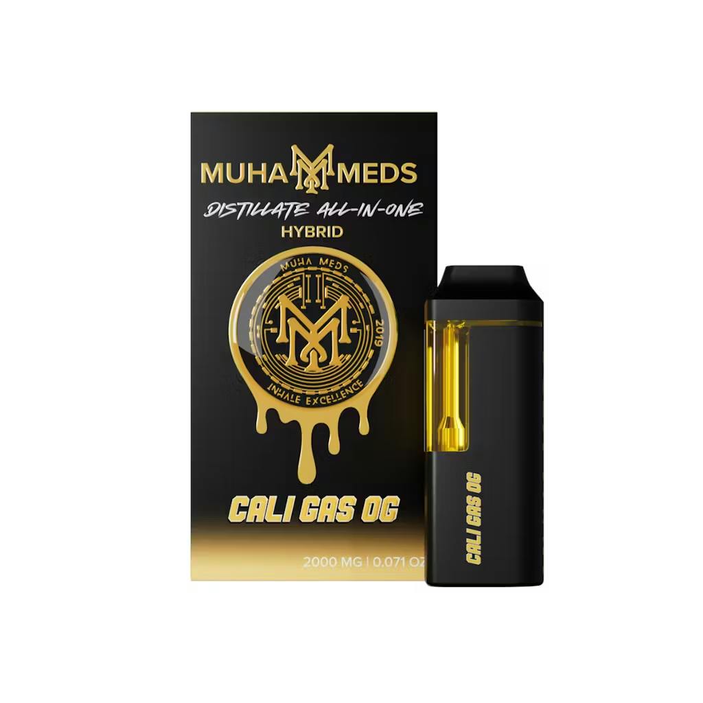 Muha Meds - 2g Disposable - Cali Gas OG