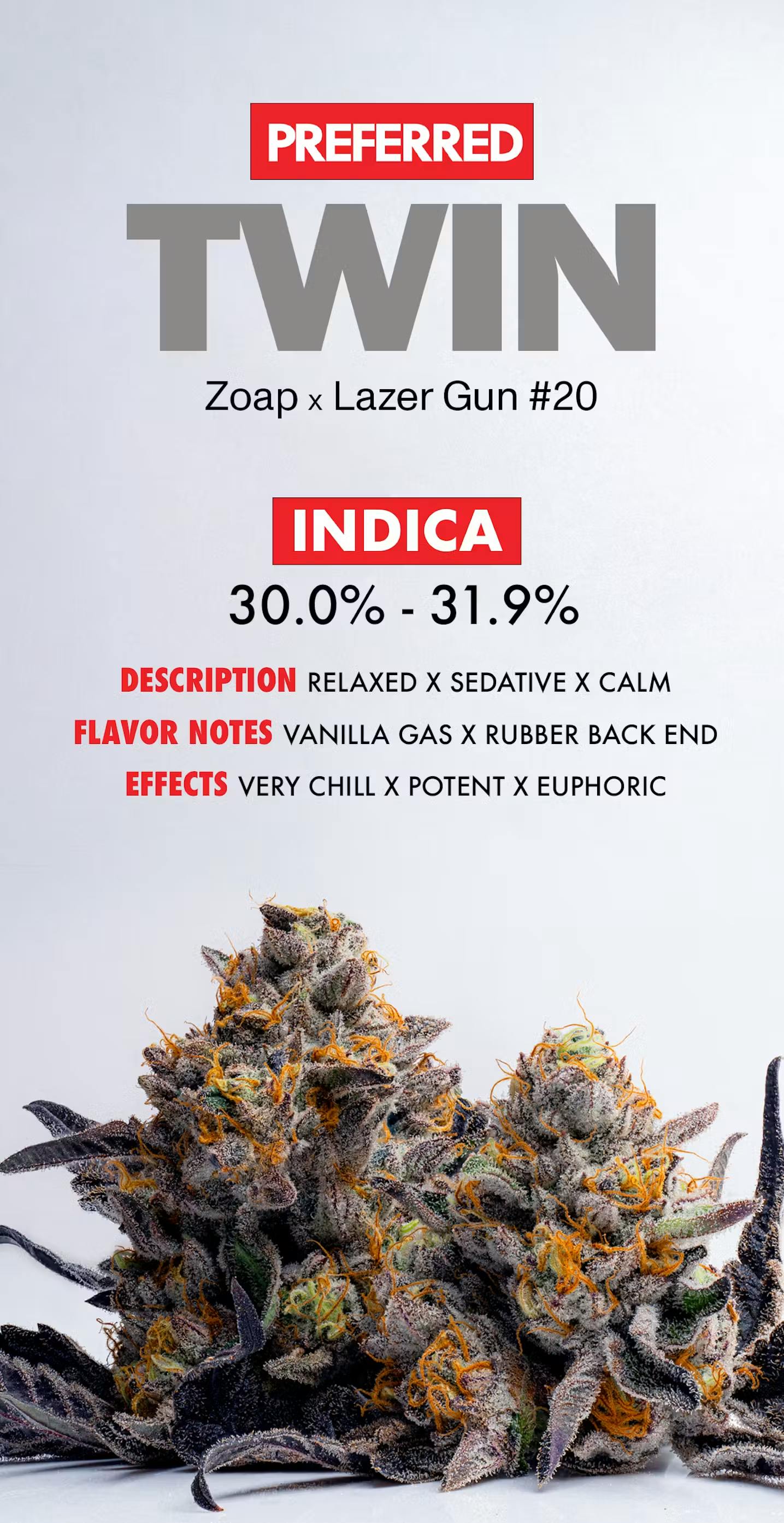 Preferred Gardens PREFERRED GARDENS - Twin - Flower - 3.5g - Bronx