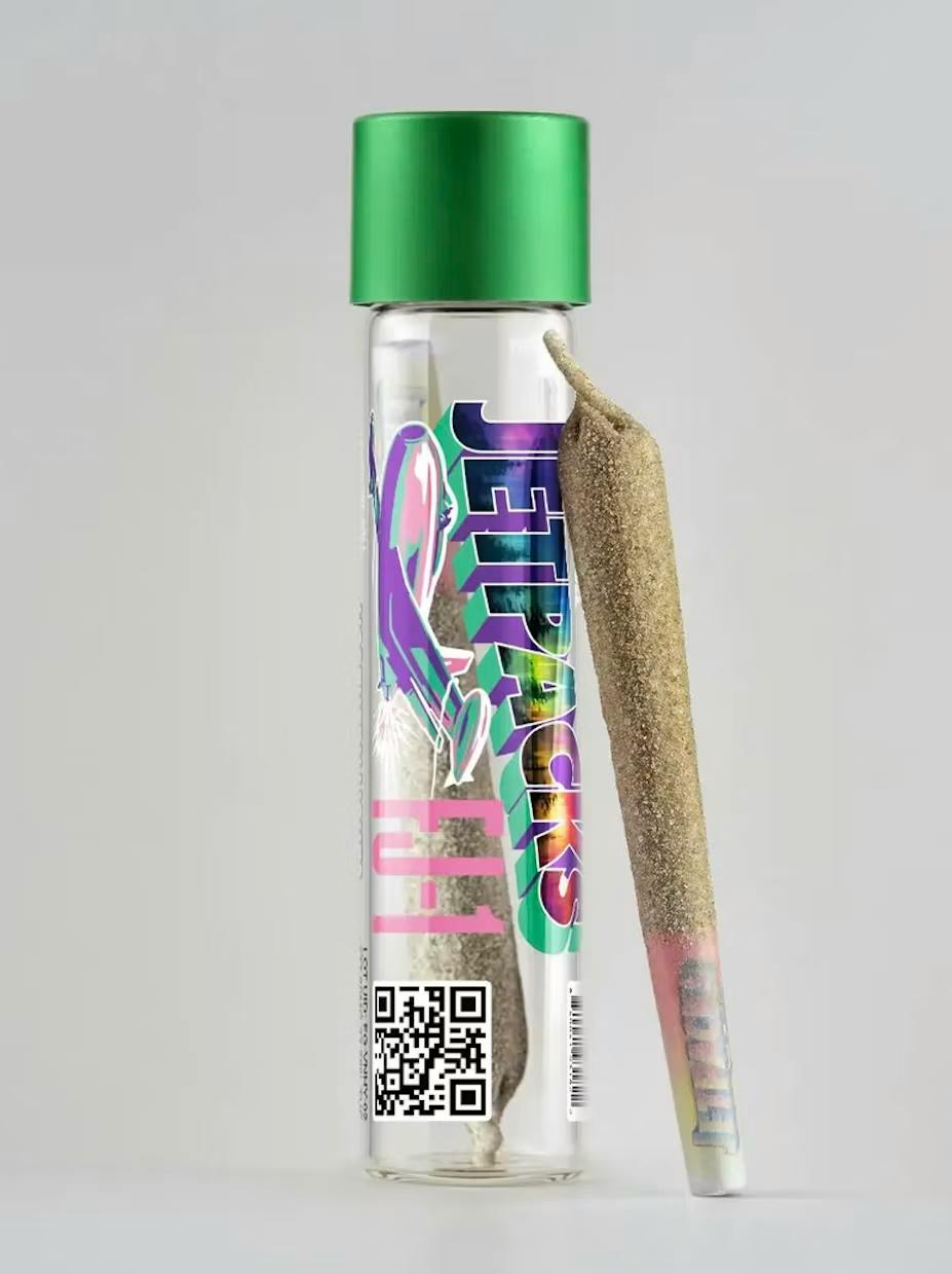 Jetpacks Northern Lights .6g FJ-Mini Kief Infused Pre-Roll