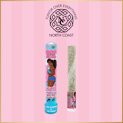 NC x Premier x Skunk House - 1.5g Hash Joint Pixie Stix Tier 1 - Candy Girl