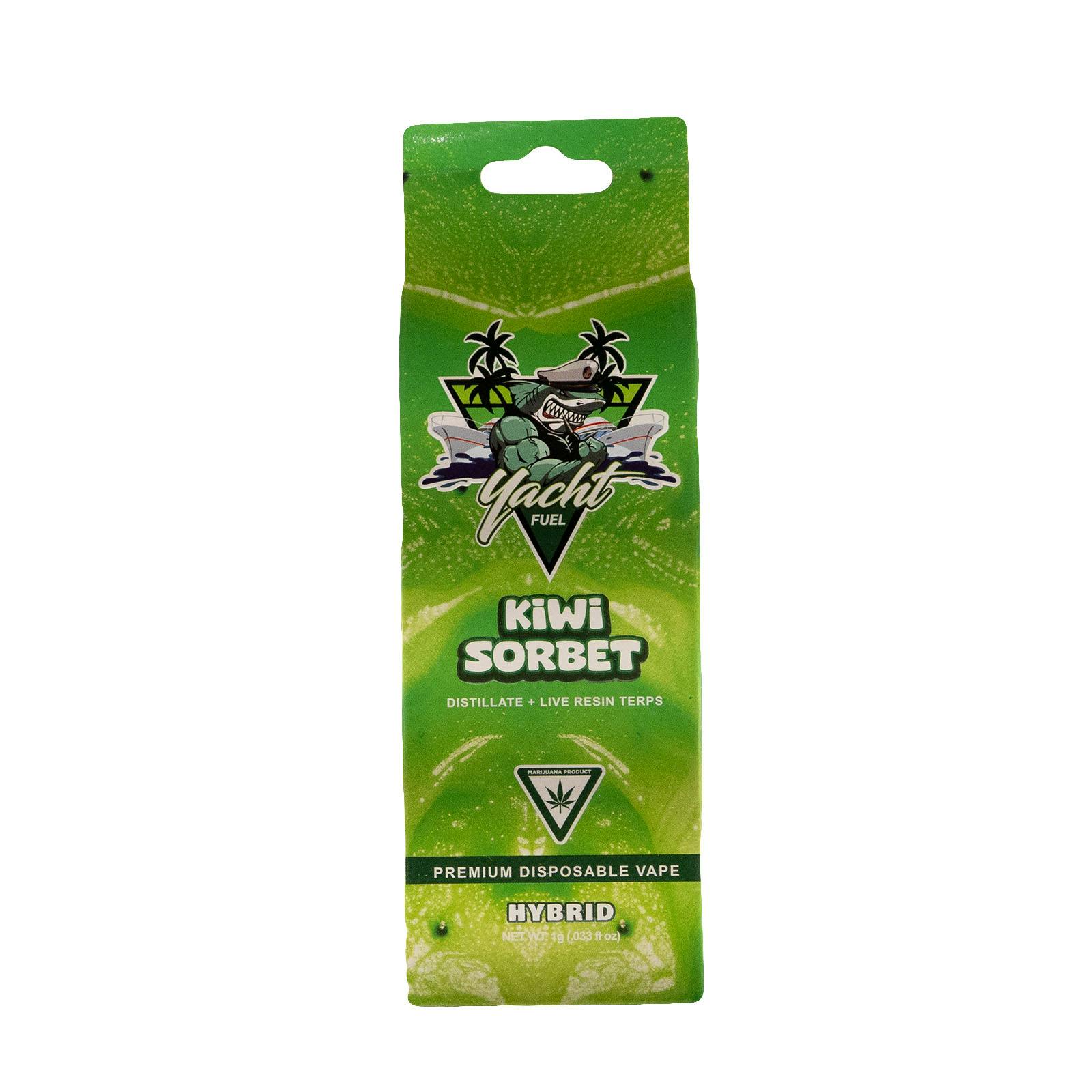 Yacht Fuel - 1g Disposable - Kiwi Sorbet