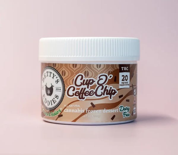 Cup O' Coffee Chip (H) (Vegan) - Infused Ice Cream - Betty's Eddies