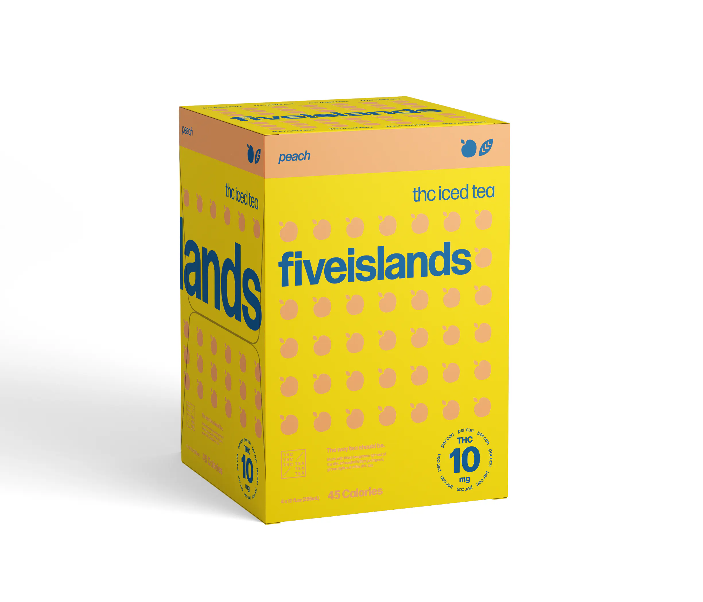 Five Islands - Peach Tea 10mg (4pk) | Theory Wellness (Maine
