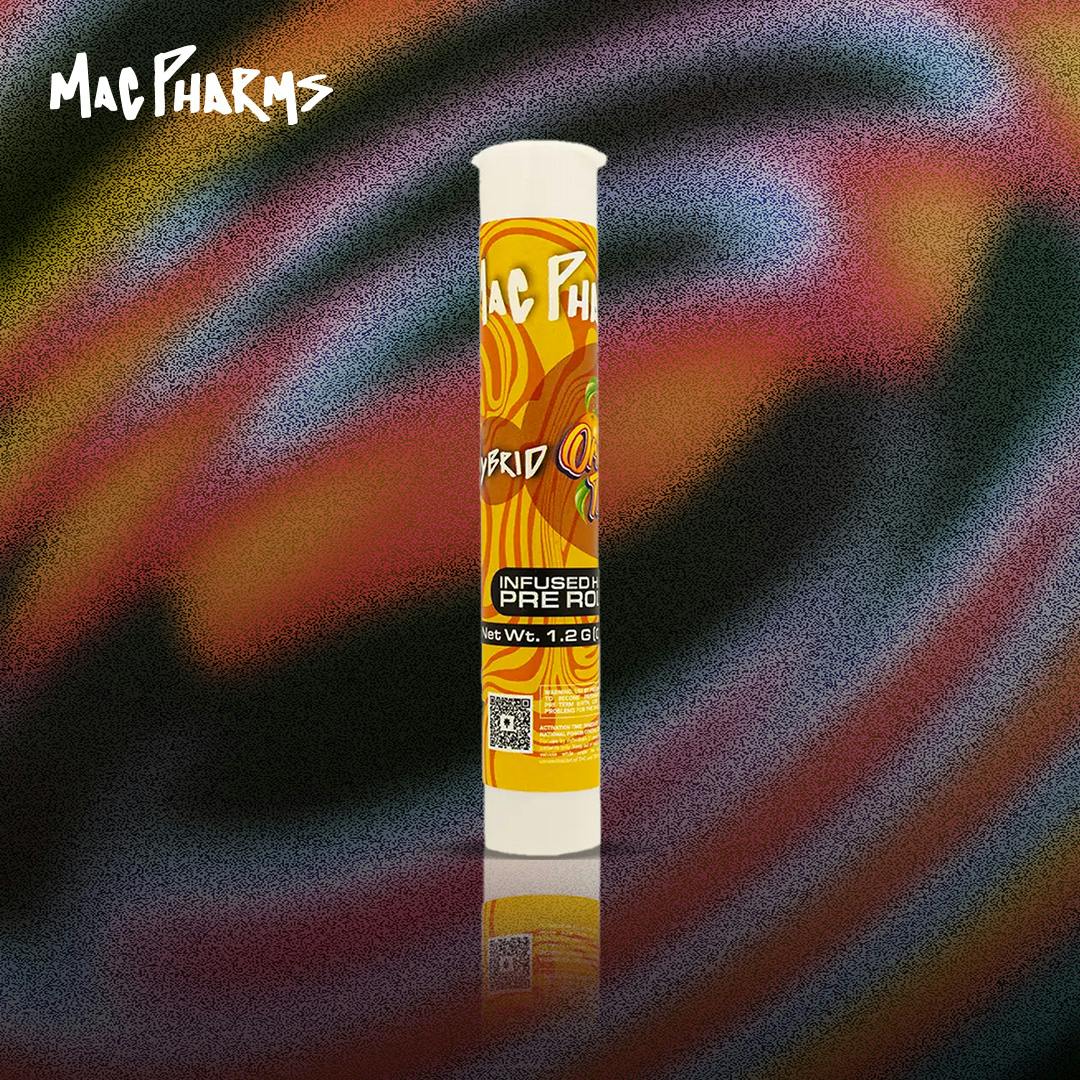 Mac Pharms | Infused Pre-Roll - 1.2g - Orange Tree