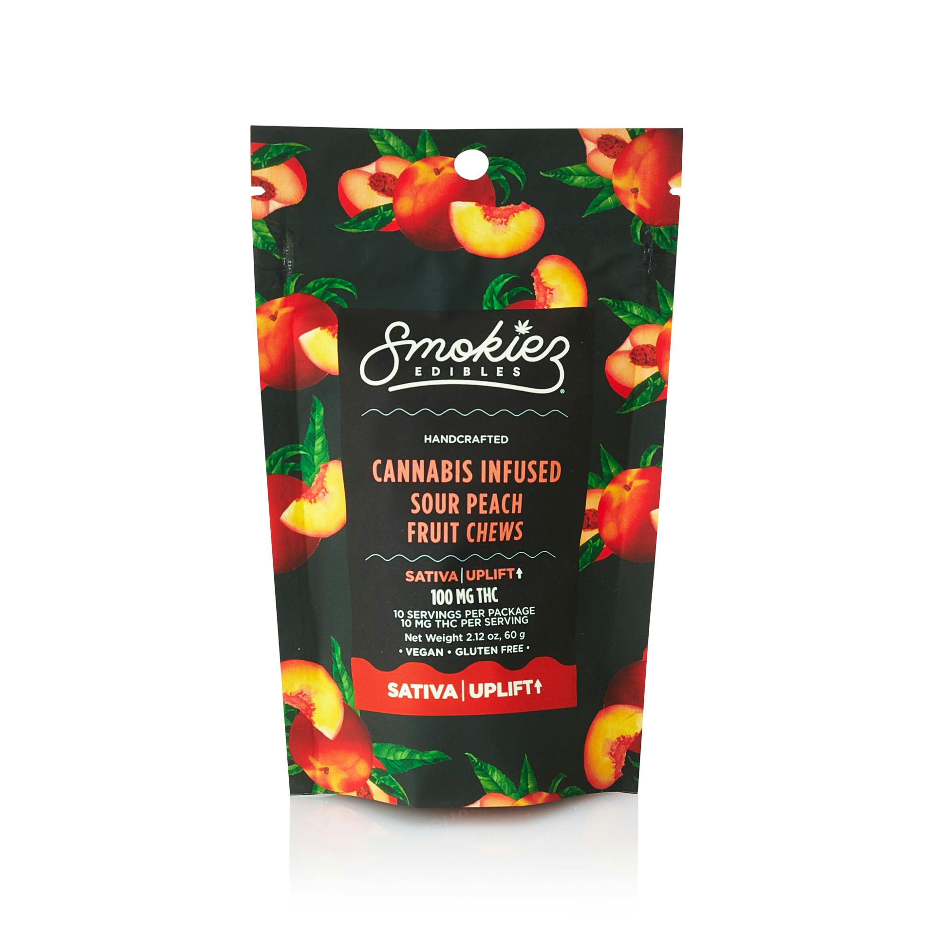 Smokiez Edibles 10mg 10pk - Sour Peach