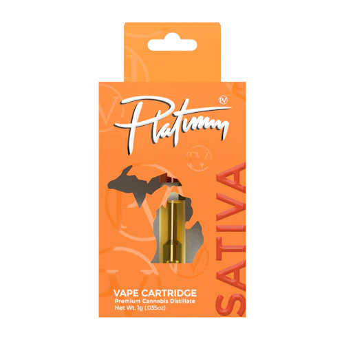 Platinum Vape - 1g Cart - Kiwi Berry