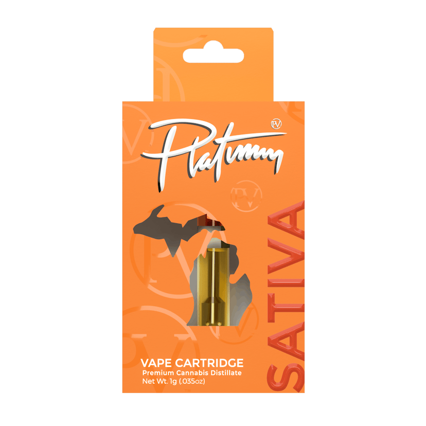 Platinum Vape - (S) Raspberry Crave 1G Cartridge