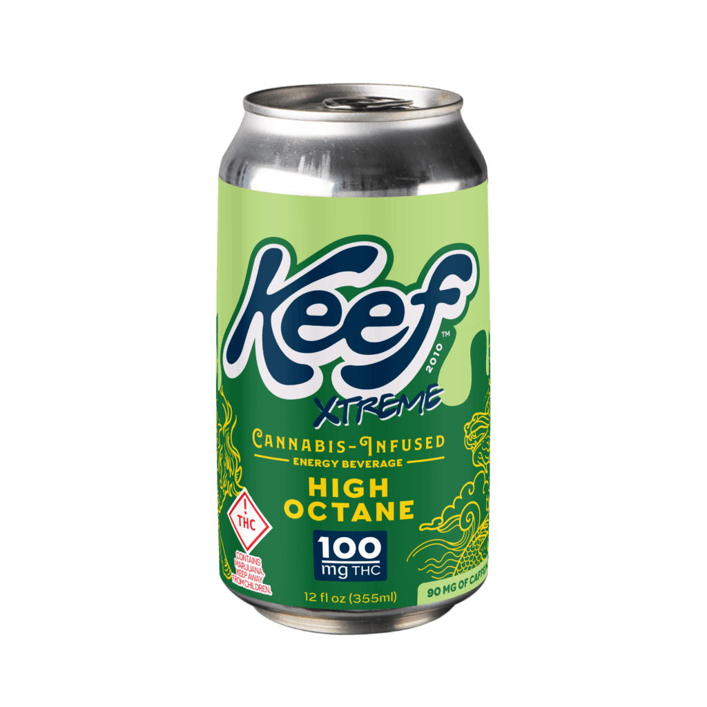 Product: Keef Xtreme | Infused Soda - 100mg (Single Can) - High Octane