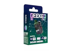 Product: Geeked | Sour Diesel Disposable Vape | Sativa