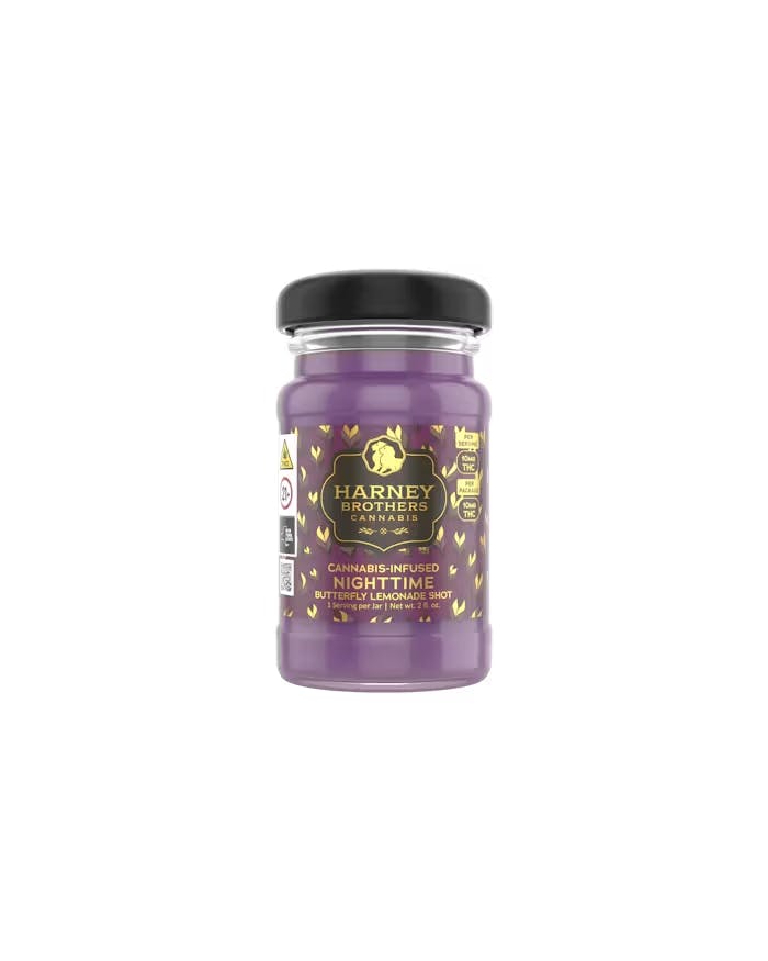 Harney Brothers | Nighttime Butterfly Lemonade Shot | 2oz | 10mg