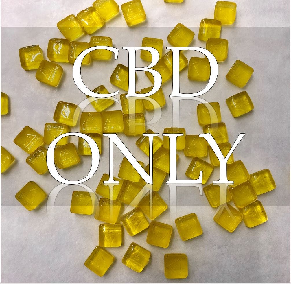 Lemon Ginger CBD Lozenges 10mg x 10ct.