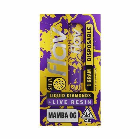 Mamba OG | AIO Disposable | 1g by Flav | Buy Online | Treehouse Cannabis