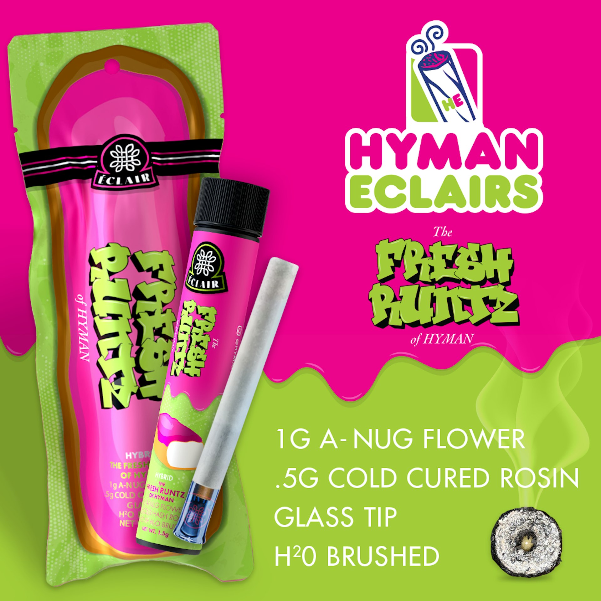 Hyman Eclair - Fresh Runtz of Hyman Infused Pre-Roll