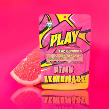 PLAY - 200mg High Dose Gummies - Pink Lemonade