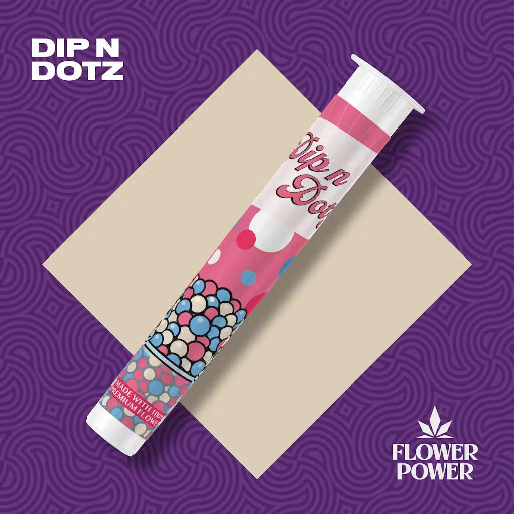 Flower Power - 1g Preroll - Dip N Dotz