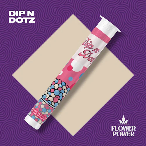 Flower Power - 1g Preroll - Dip N Dotz