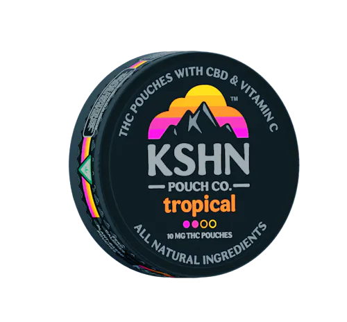 KSHN Pouch Co. | Tropical 200mg THC Pouch (20-pack)-active