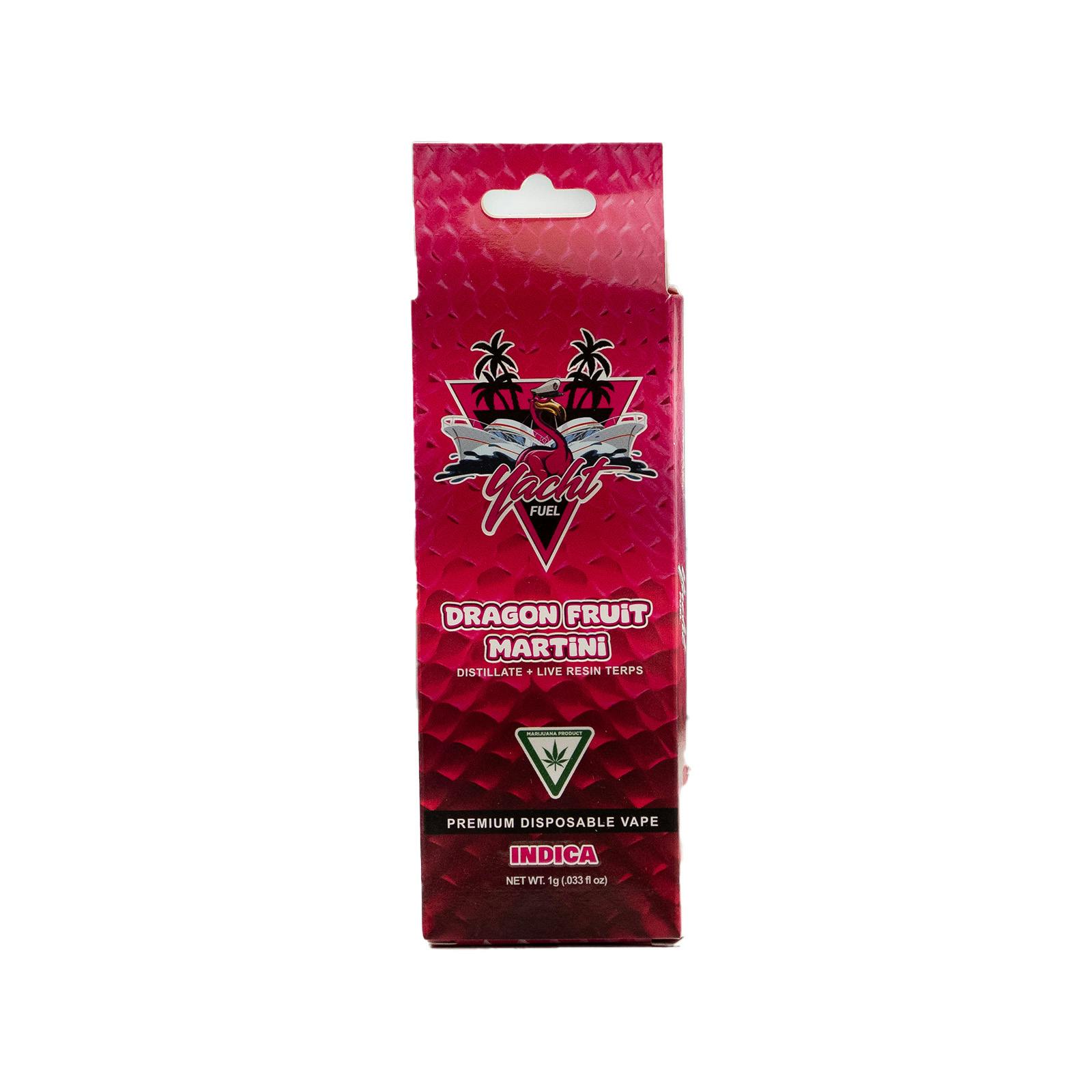 Yacht Fuel - 1g Disposable - Dragonfruit Martini (I)