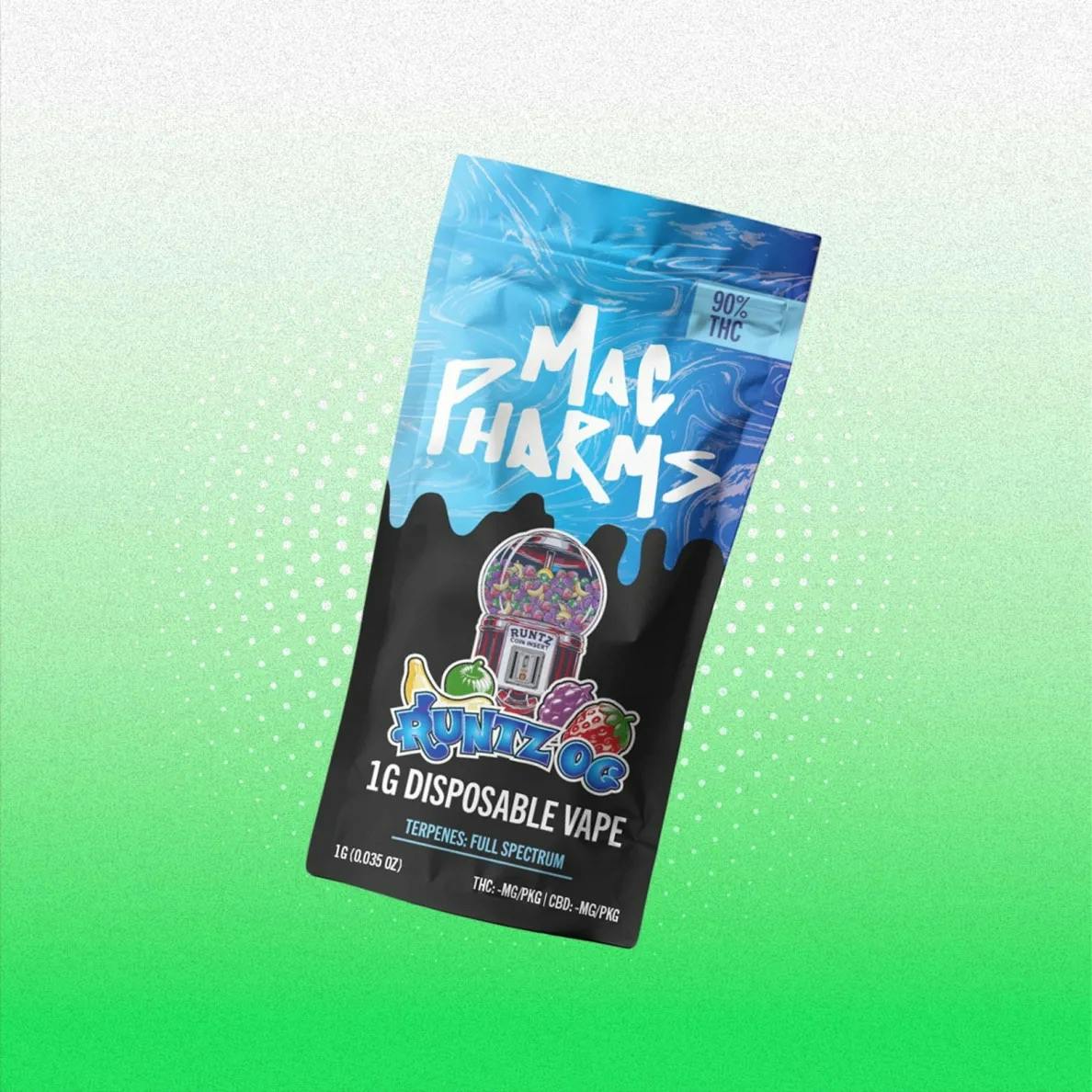 Mac Pharms - 1g Disposable - Runtz OG