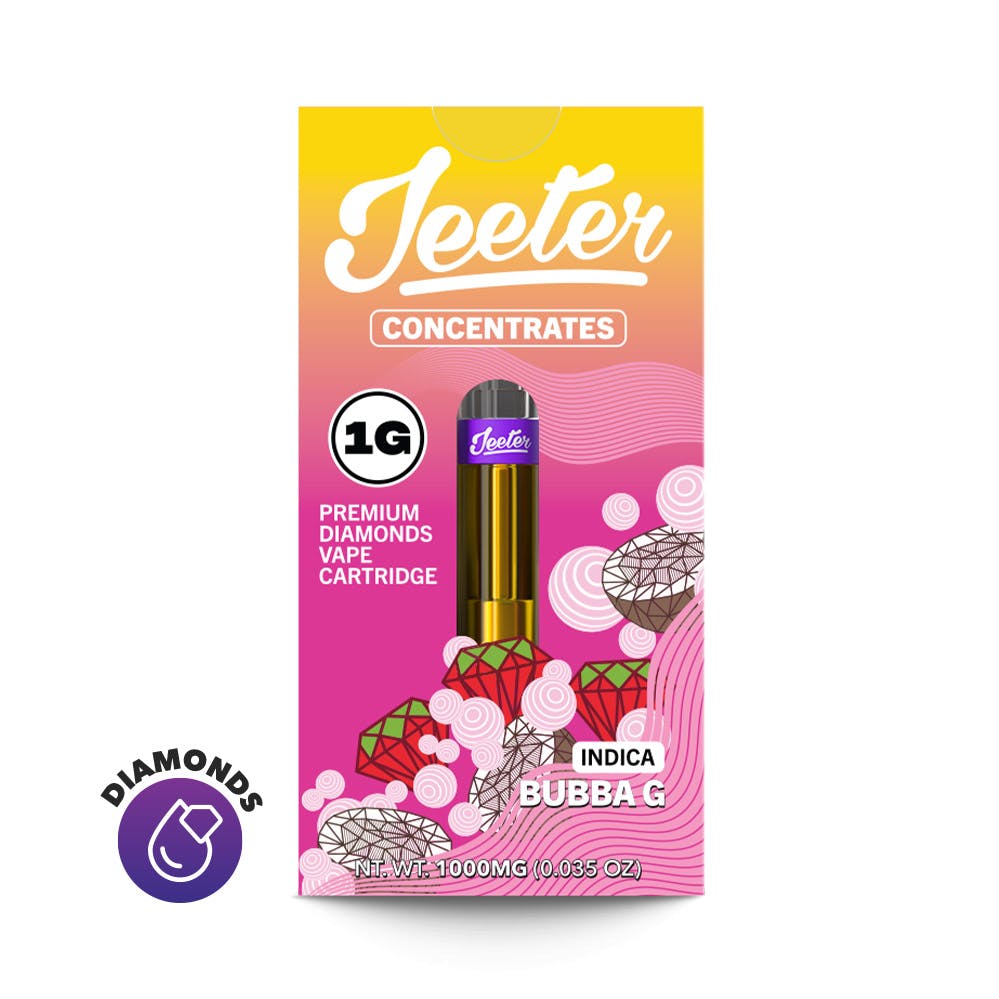 Jeeter 1g Diamonds Cartridge - Bubba G