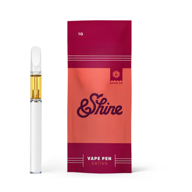&Shine Disposable Ghost Train Haze 1g (sativa, disposables)